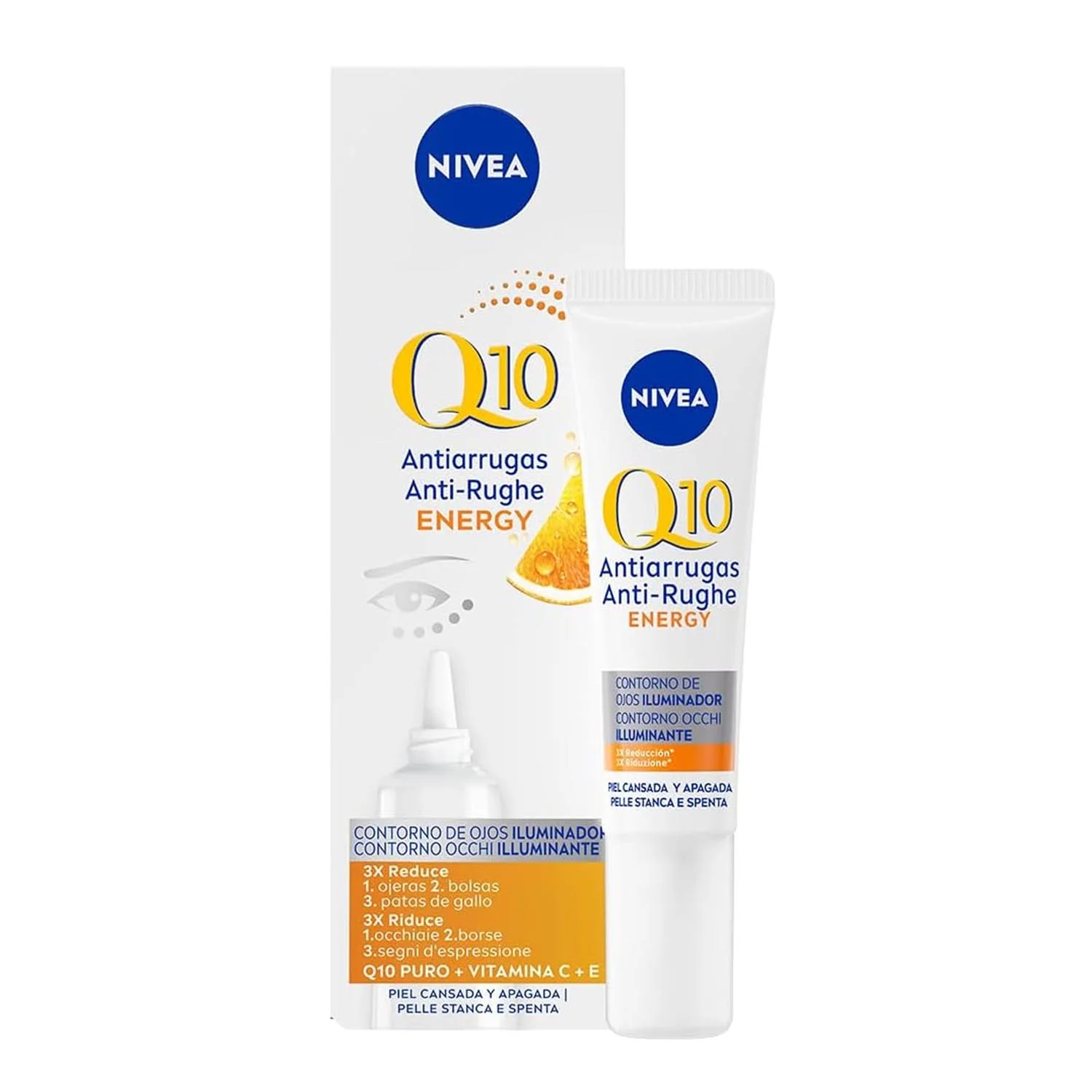 Nivea Q10 Energy Contorno De Ojos 15ml Nivea Q10 Energy Contorno De Ojos 15ml Nivea Q10 Energy Contorno De Ojos 15ml