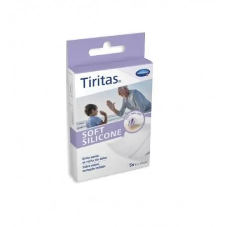 Cerotti Soft Silicone Apósitos Adhesivos 6 X 10 Cm 5 Unidades Hartmann