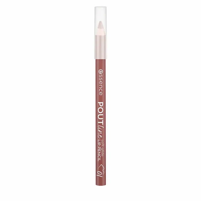 Essence Cosmetics Poutline Soft Glide Lip Pencil 01 Like to Mauve It