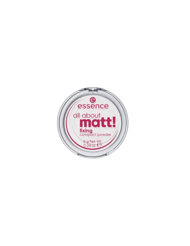 Essence Cosmetics All About Matt! Polvos Compactos Fijadores 8g