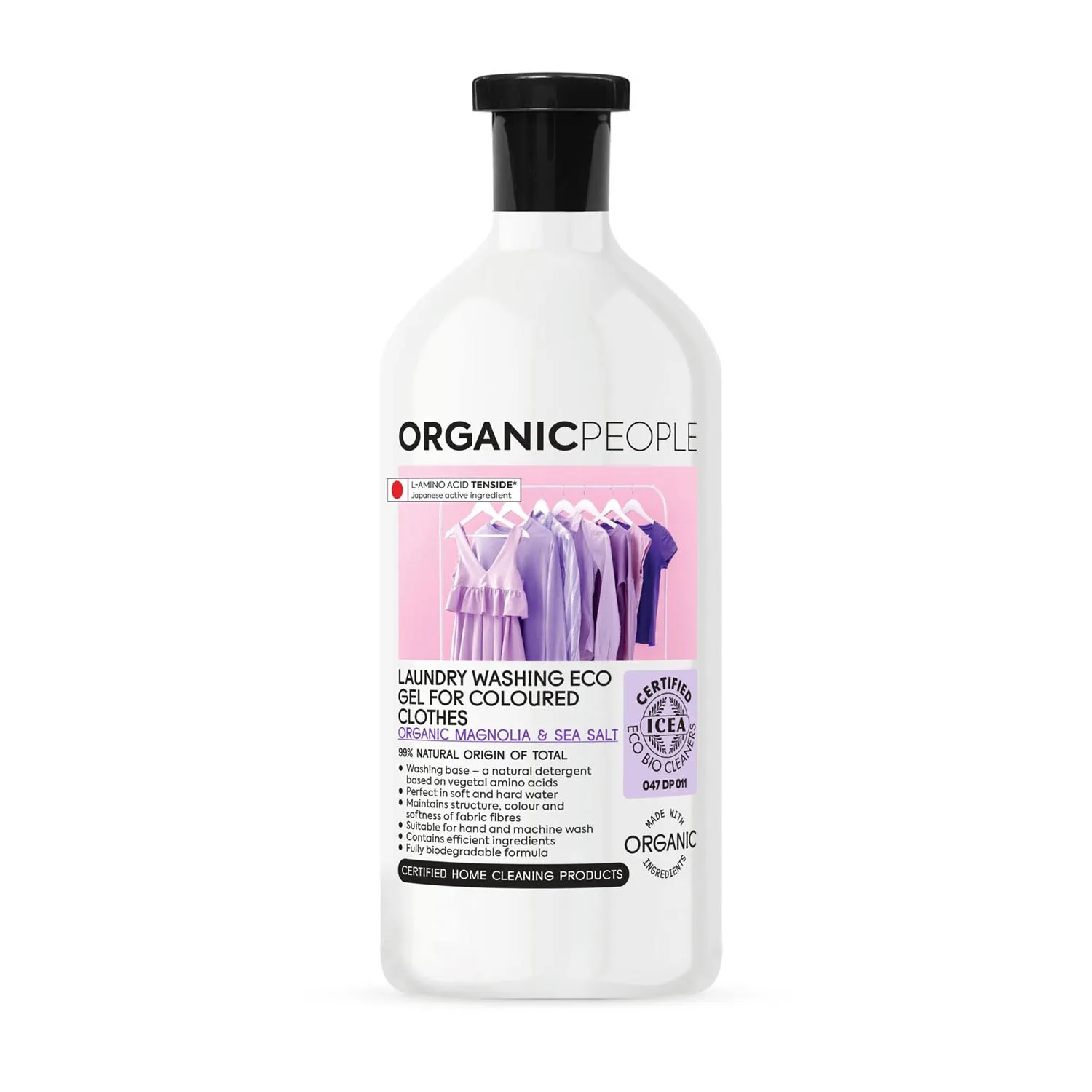 Organic People For Coloured Clothes Magnolia y Sea Salt Laundry Washing-Gel 200ml Organic People For Coloured Clothes Magnolia y Sea Salt Organic People For Coloured Clothes Magnolia y Sea Salt Laundry Washing-Gel 200ml