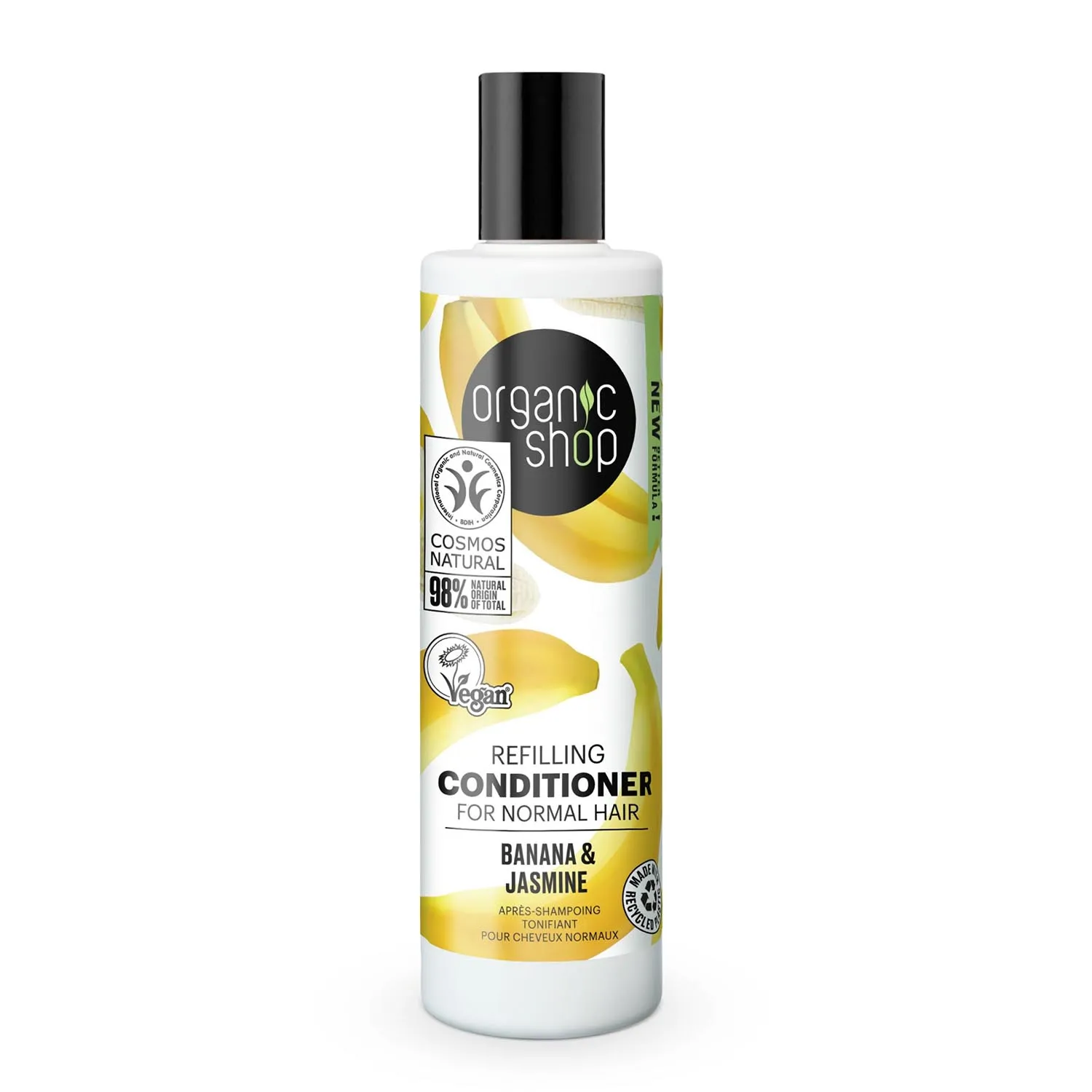 Organic Shop Banana Refillin Acondicionador Cabello Normal 280ml Organic Shop Banana Refillin Acondicionador Cabello Normal Organic Shop Banana Refillin Acondicionador Cabello Normal 280ml