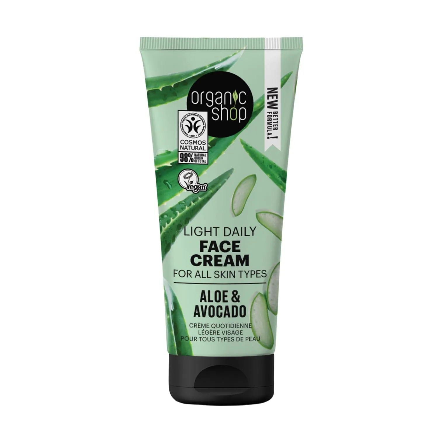 Organic Shop Aloe Crema Facial Diaria Todo Tipo De Pieles 50ml Organic Shop Aloe Crema Facial Diaria Todo Tipo De Pieles Organic Shop Aloe Crema Facial Diaria Todo Tipo De Pieles 50ml