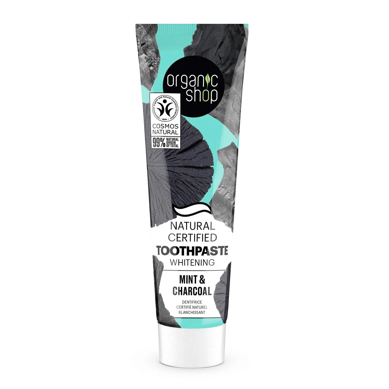 Organic Shop Mint Dentifrico Blanqueador 100g Organic Shop Mint Dentifrico Blanqueador 100g Organic Shop Mint Dentifrico Blanqueador 100g