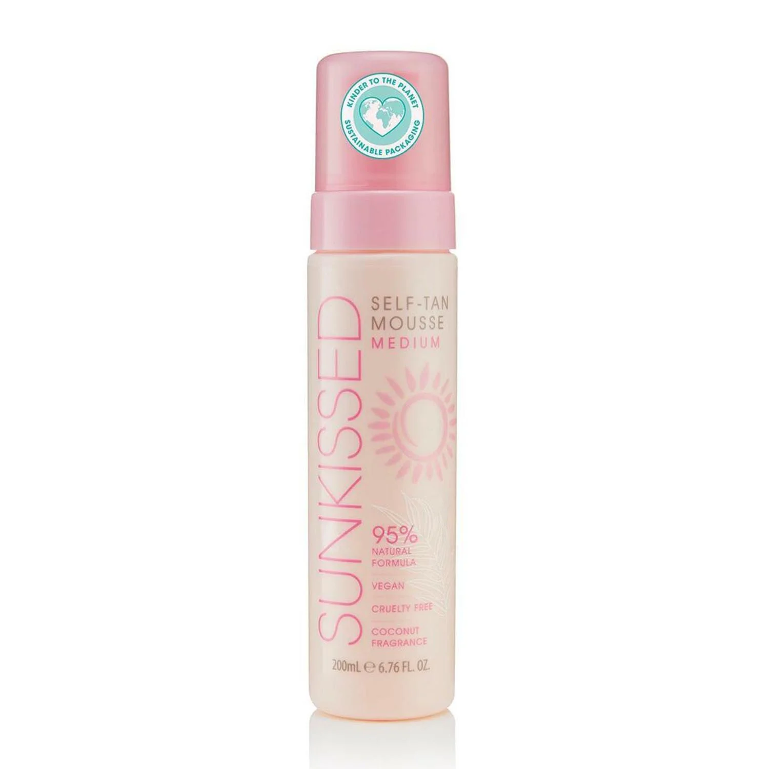 Sunkissed Self-Tan Mousse Medium Coconut Fragrance 200ml Sunkissed Self-Tan Mousse Medium Coconut Fragrance 200ml Sunkissed Self-Tan Mousse Medium Coconut Fragrance 200ml