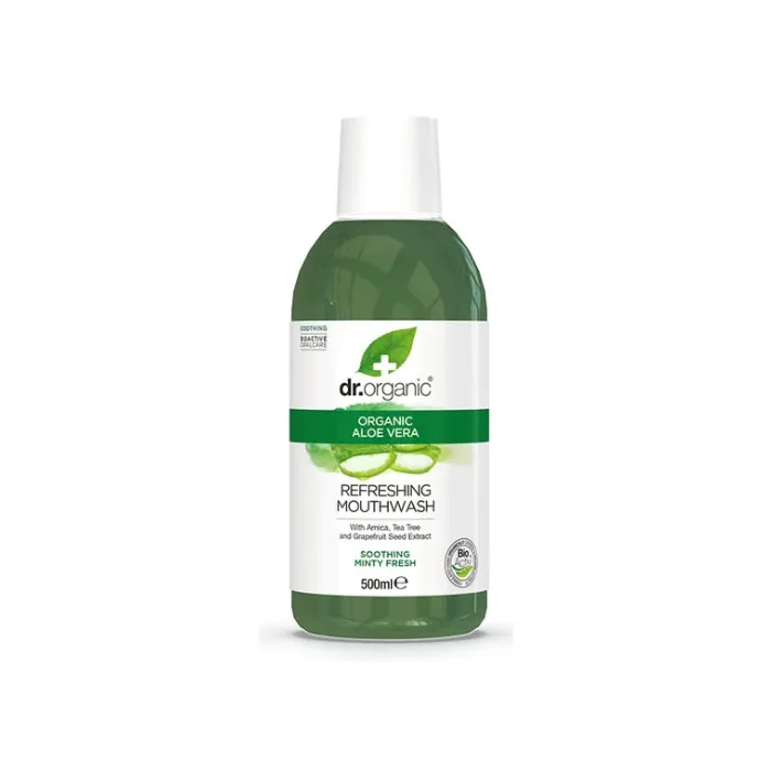 Dr. Organic Aloe Vera Mouthwash 500ml
