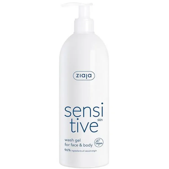 Ziaja Sensitve Gel Limpiador Rostro y Cuerpo Para Pieles Sensible 400ml