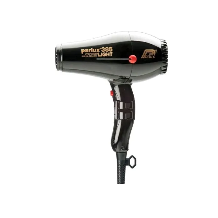 Parlux Asciugacapelli 385 Powerlight Ionic Ceramic Black