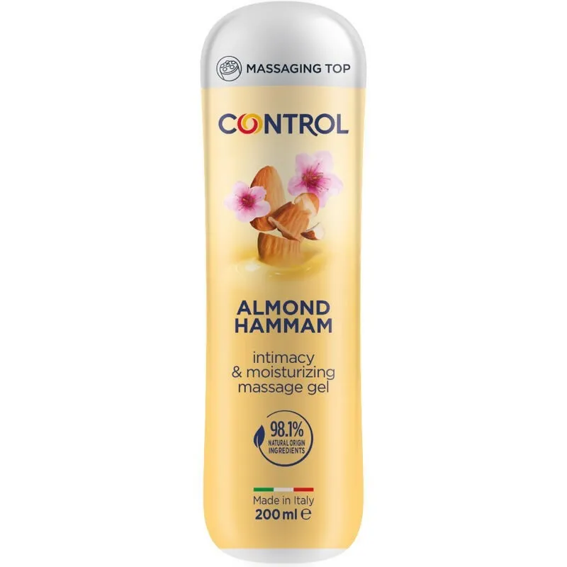 Control Gel Da Massaggio Al Latte Di Mandorla 200ml