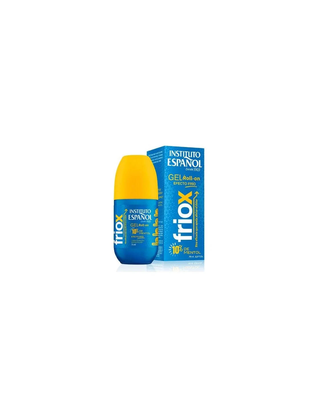 Instituto Español Gel Frio Friox Calmante 75 Rollon 10 Mentol Instituto Español Gel Frio Friox Calmante 75 Rollon 10 Instituto Español Gel Frio Friox Calmante 75 Rollon 10 Mentol