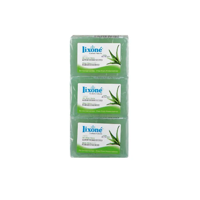 Lixoné Aloe Vera Soap Pelle Secca O Sensibile 3x125g