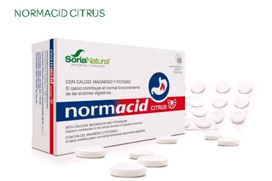 Soria Normacid Citrus 32 Comp X 1250 Mg