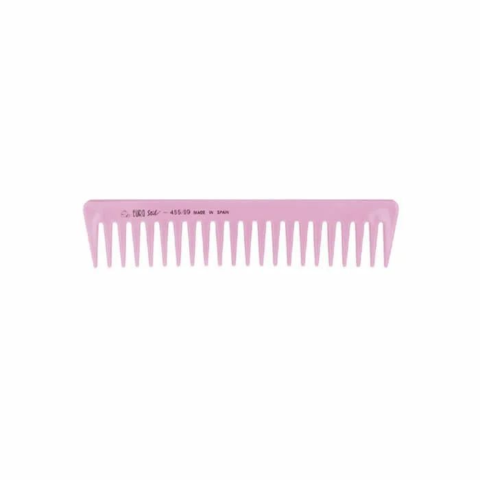 Eurostil Special Tail Comb 17.5cm Pink