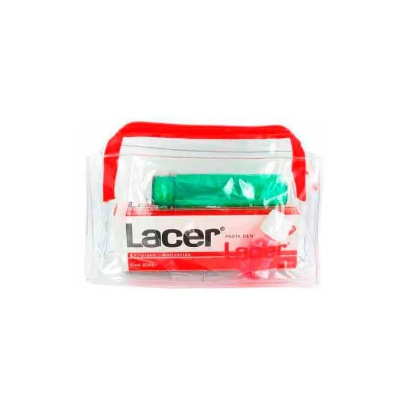 Borsa Da Viaggio Lacer Travel Toilet Bag Pasta Collutorio