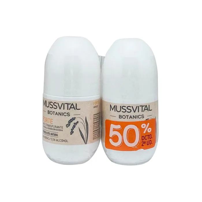 Mussvital Botanics Deo Forte 75ml Set 2 Unita