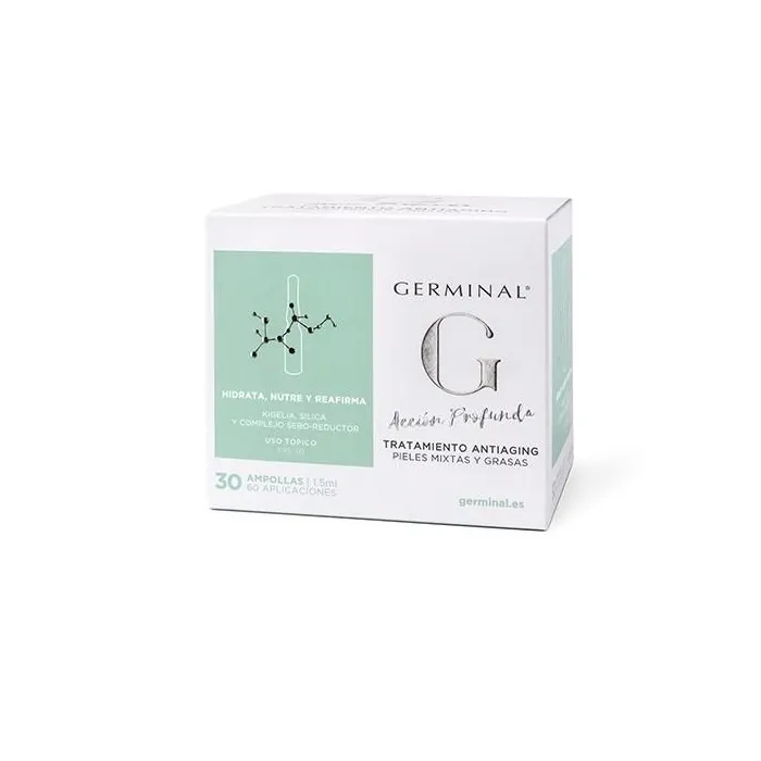 Germinal Deep Action Anti-Invecchiamento Pelli Miste e Grassi 30 Vesciche