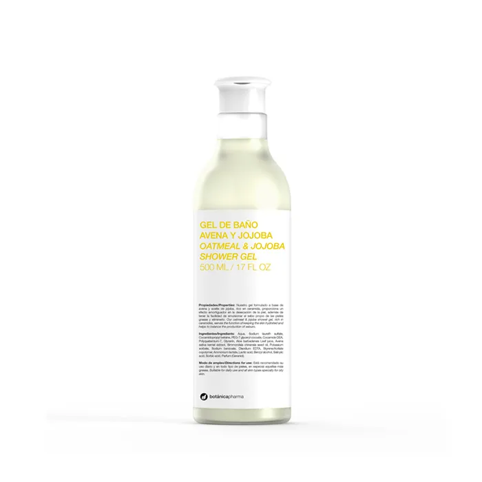 Botánicapharma Gel da Bagno All'avena e Jojoba 500ml