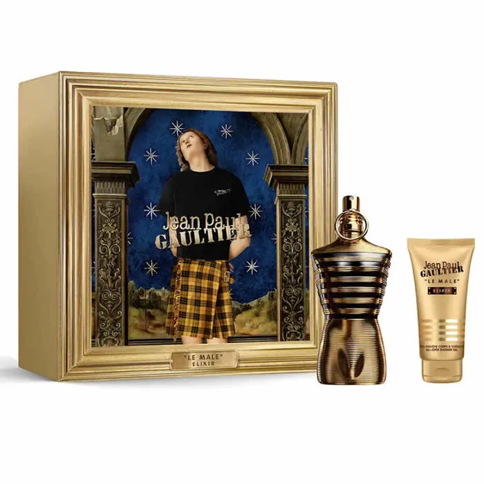 Jean Paul Gaultier Le Male Elixir Eau De Parfum Spray 125ml Set 2 Parti