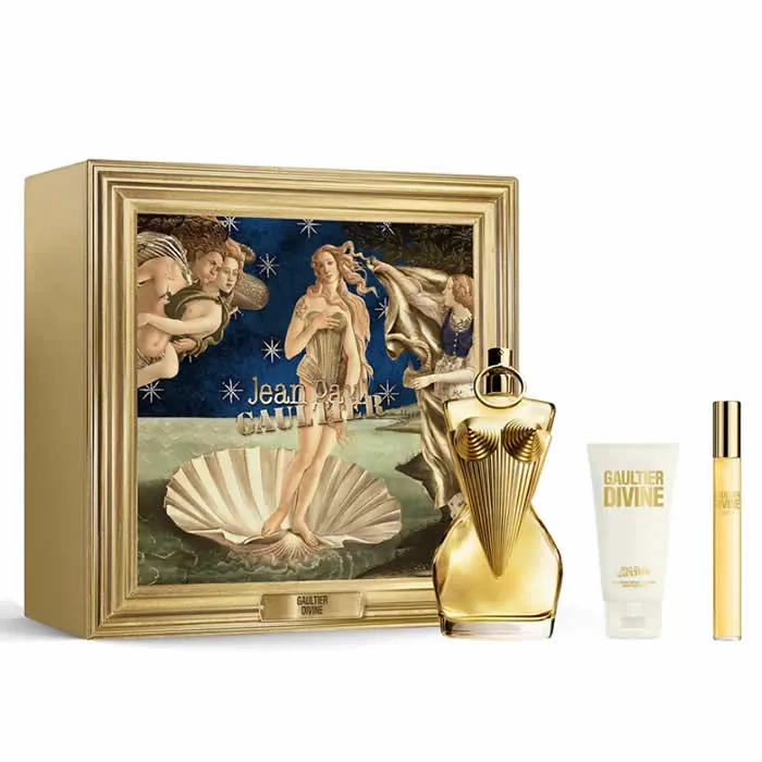 Jean Paul Gaultier Divine Eau De Parfum Spray 100ml Set 3 Parti
