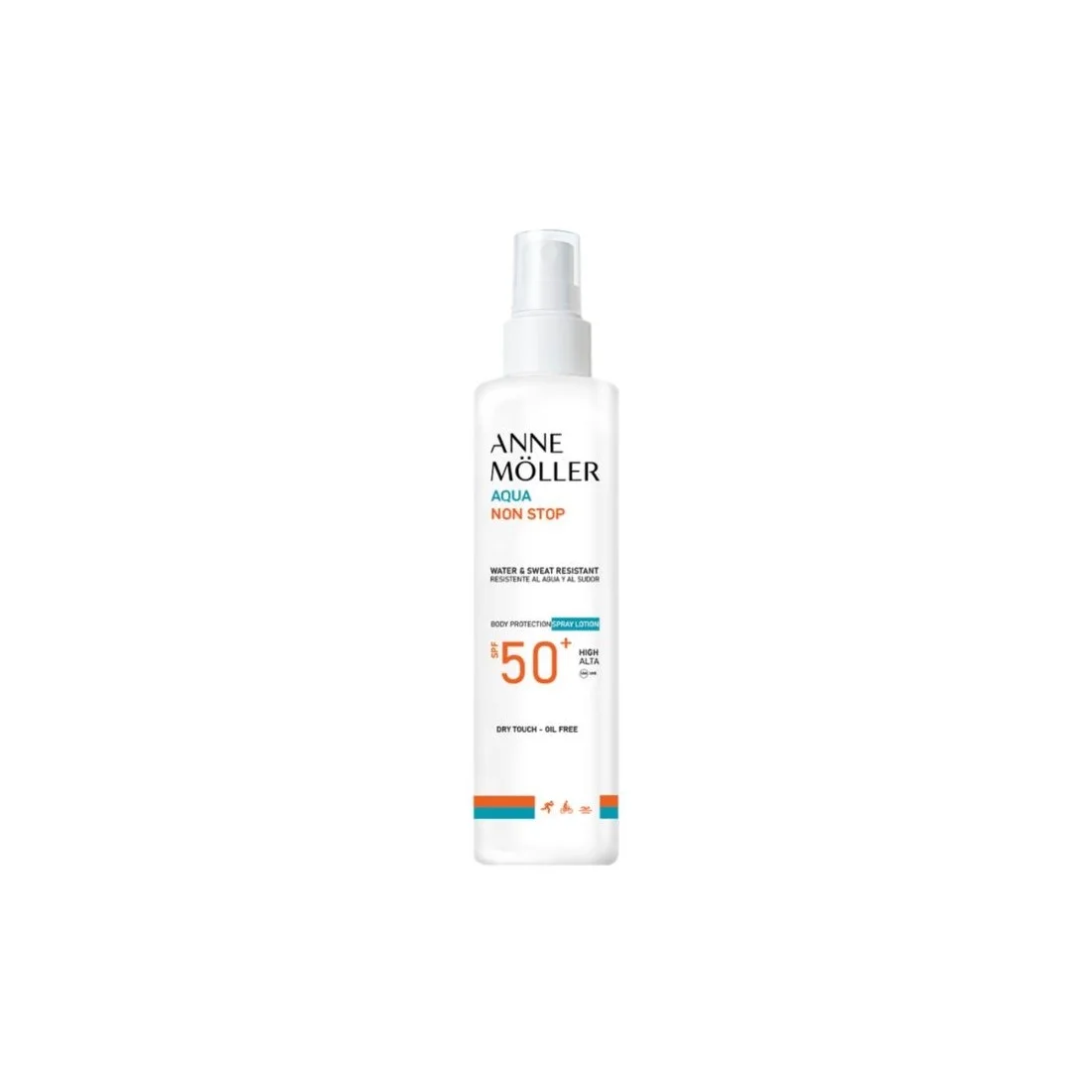 Anne Möller A Moller Non Stop Body Spray Spf50 200 Anne Möller A Moller Non Stop Body Spray Spf50 200 Anne Möller A Moller Non Stop Body Spray Spf50 200