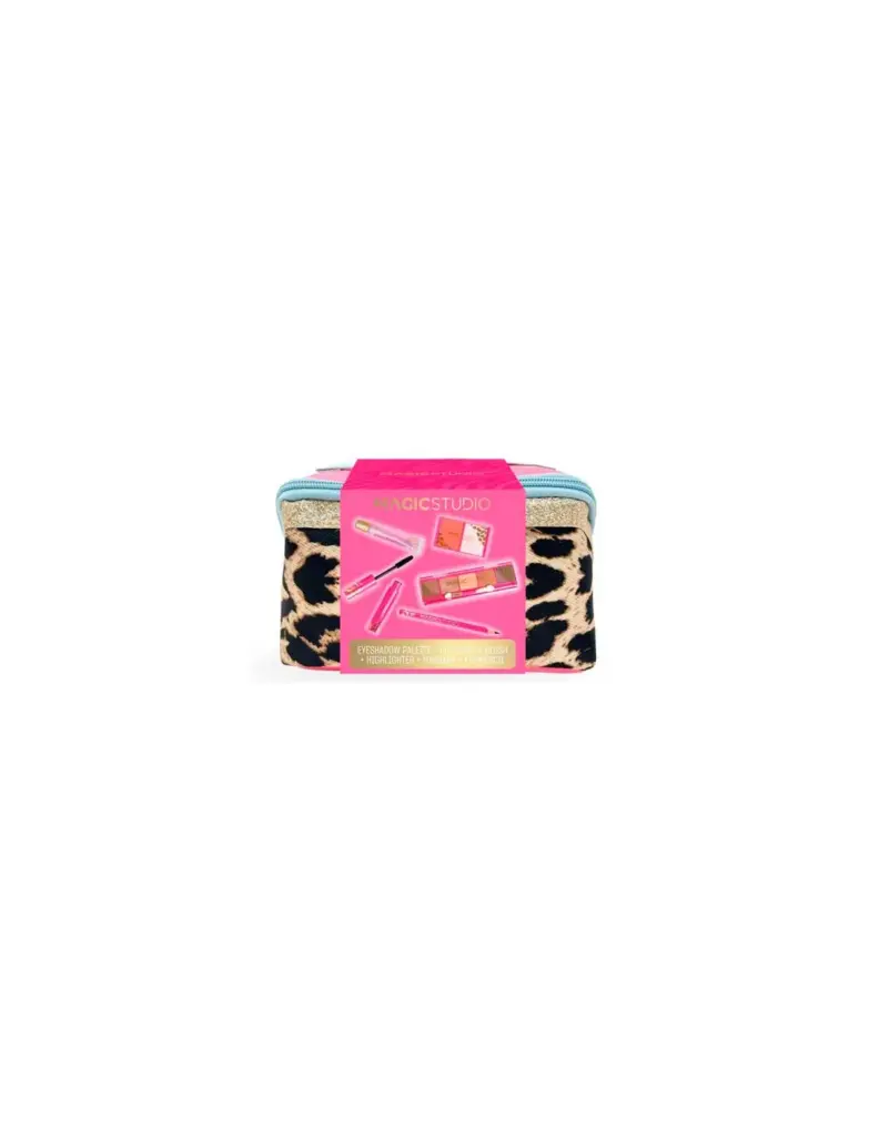 Magic Studio Powerful Cosmetics Magic Studio Wild Safari Vanity Neceser Paleta 5 Sombras