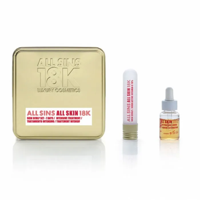 All Sins 18k All Skin Sculp 7 Days Intensive Treatment Set 2 Parti
