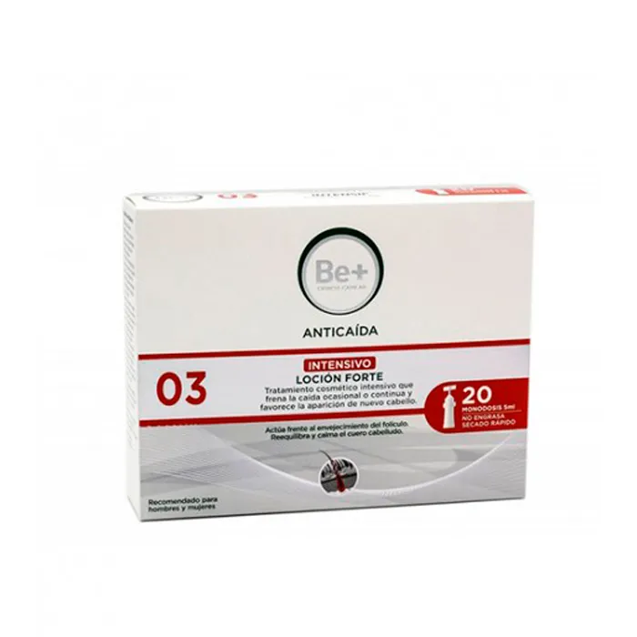 Be+ Lozione Contro la Perdita dei Capelli Forte 20x5ml