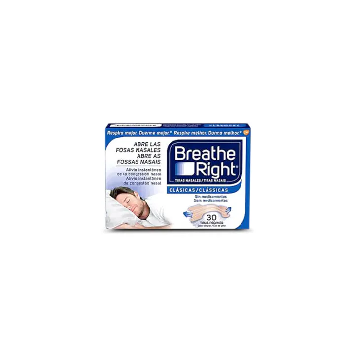 Breathe Right Nasal Strips Small Size 30 Units
